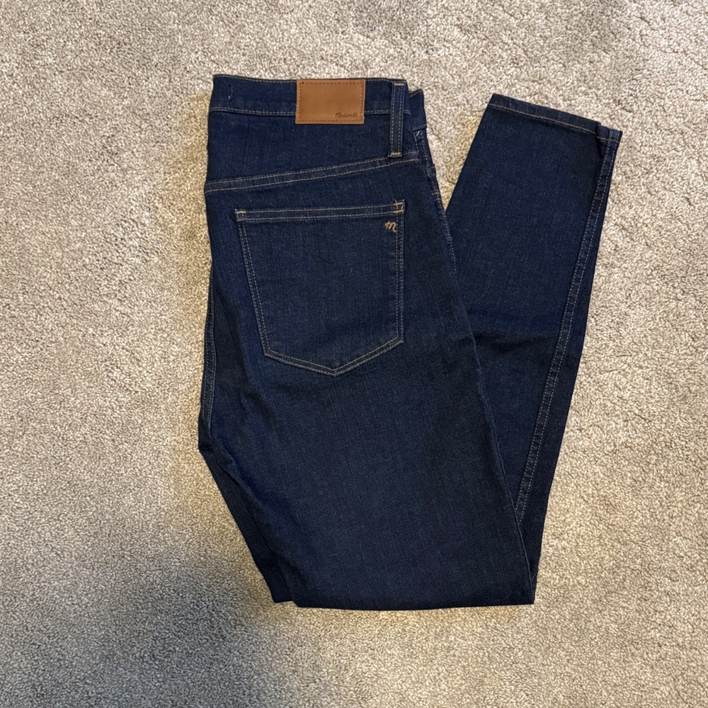 Madewell Women's Dark Blue Skinny Jeans